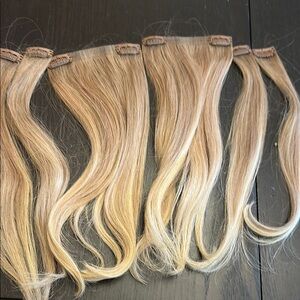 Blonde 100% Human Hair Extensions